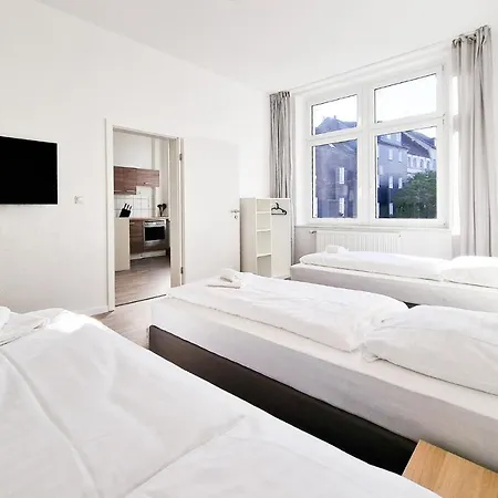 شقة Tolstov - Several 1 Fitter With Kitchen And Washing Machine - 25 Min Messe Dus دوسبرغ