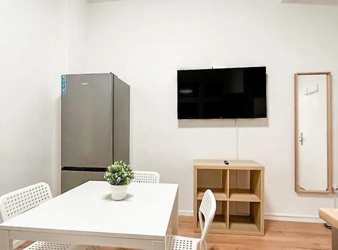 Tolstov - Several 1 Fitter With Kitchen And Washing Machine - 25 Min Messe Dus 公寓 杜伊斯堡