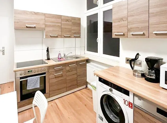 公寓 Tolstov - Several 1 Fitter With Kitchen And Washing Machine - 25 Min Messe Dus 杜伊斯堡